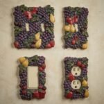 Tuscan Fruit Decorative Switchplates with handpainted fruit design