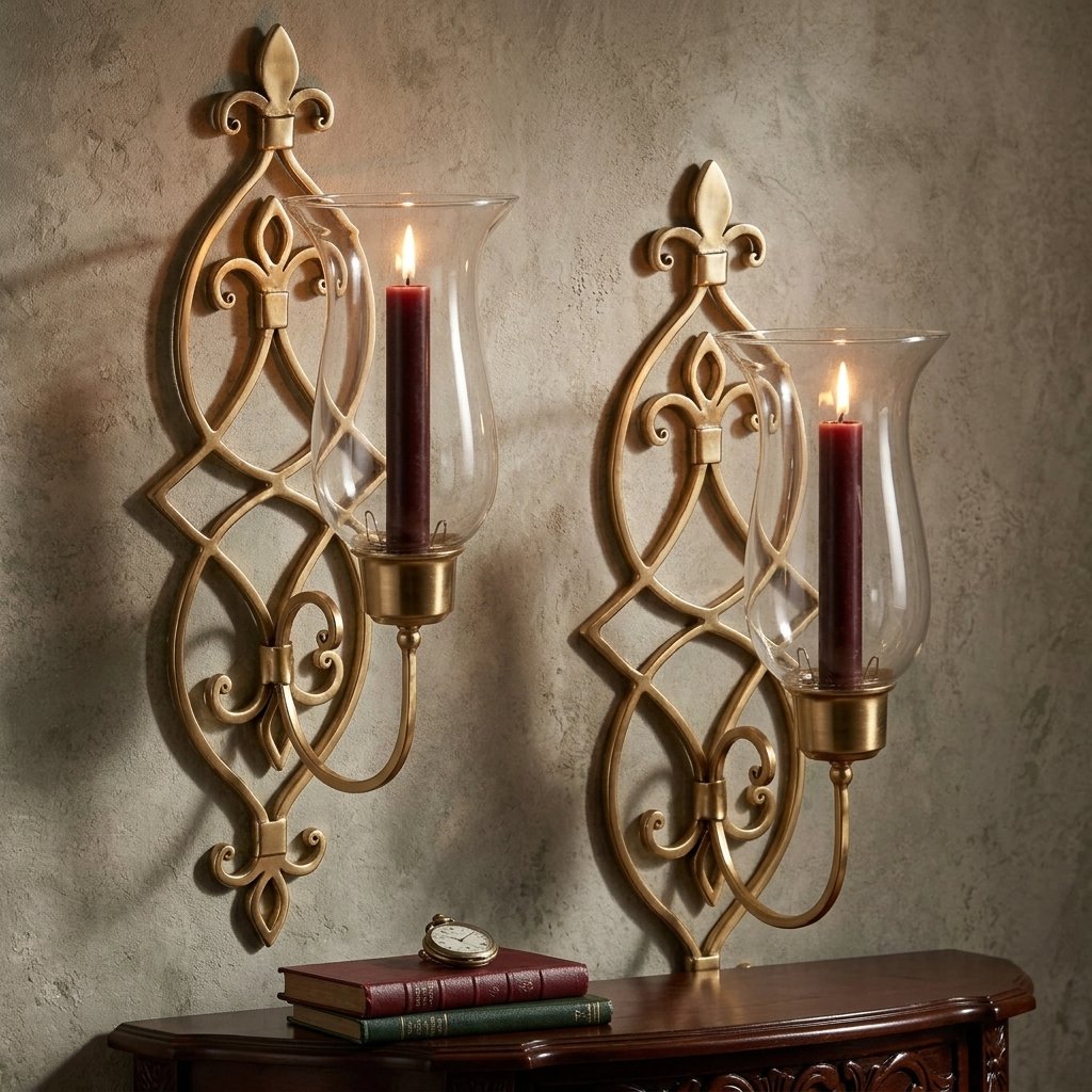 arika-satin-nickel-wall-sconce-pair-home-decor Arika Satin Nickel Wall Sconce Pair elegant brass wall sconces